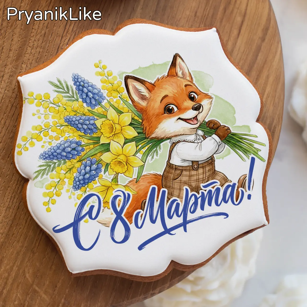 Зверята с букетами